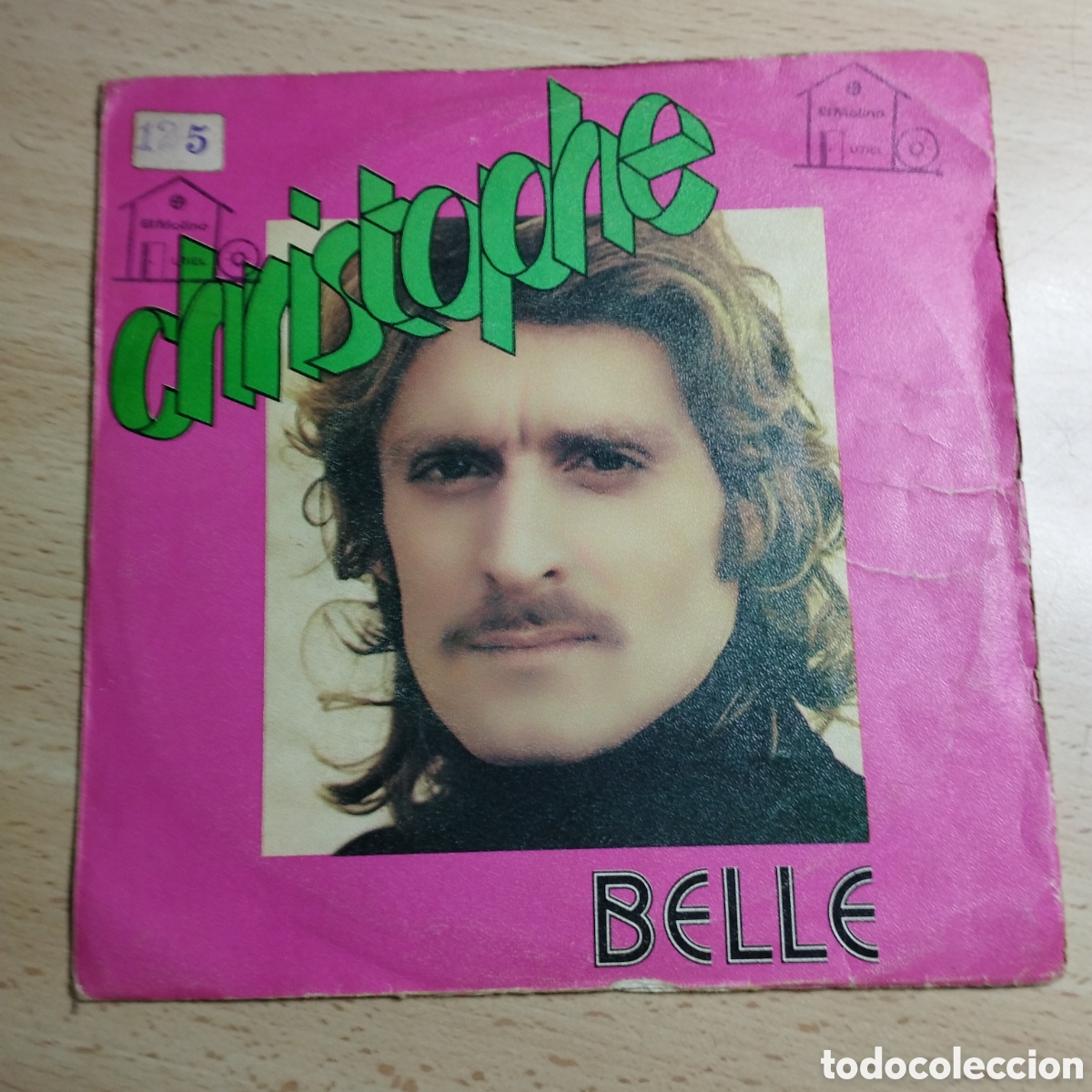 Dischi in vinile: Single 7&rdquo; Christophe .France Belle + Rock Monsieur