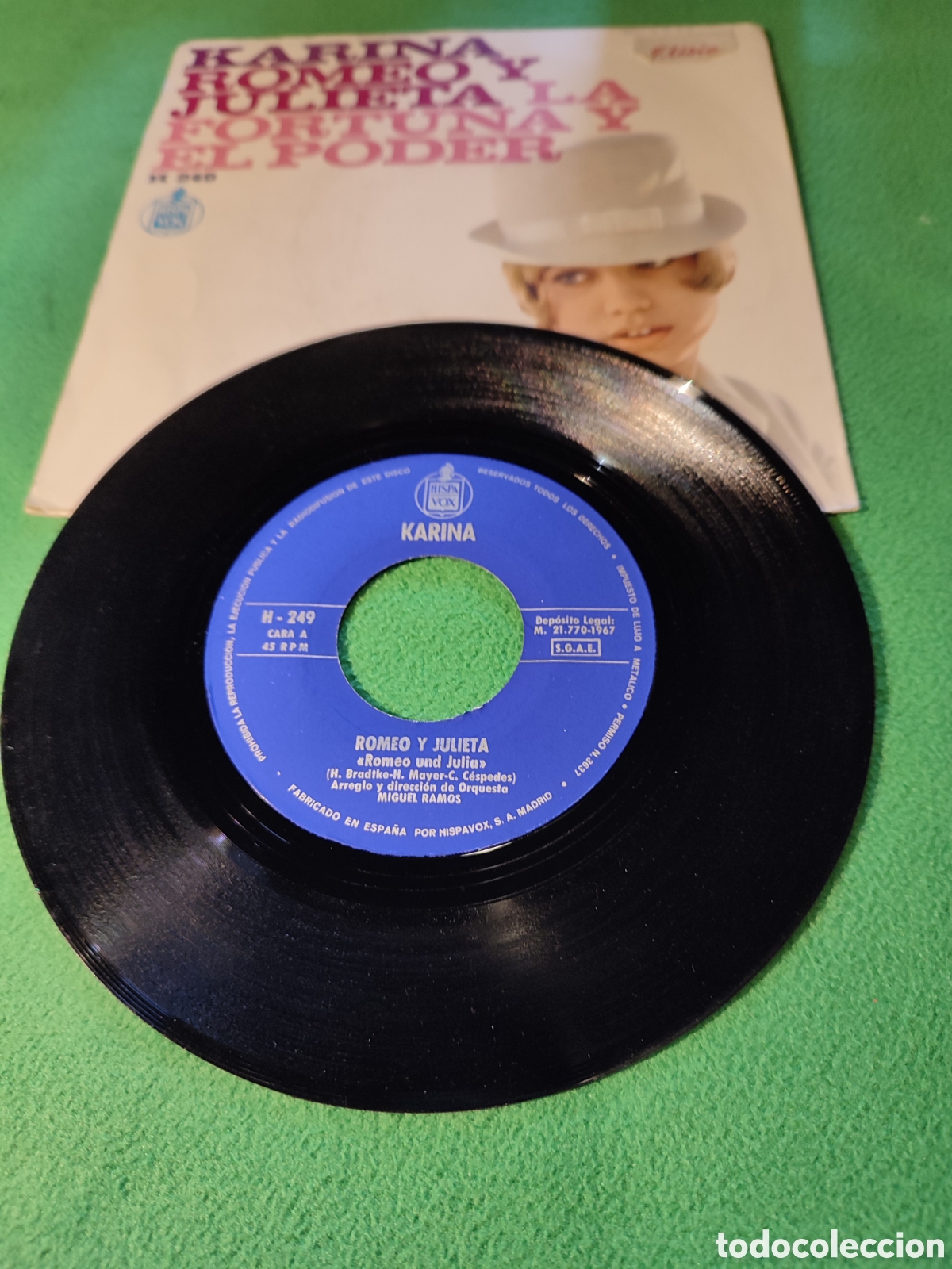 Discos de vinilo: Karina - Romeo y Julieta - Foto 2