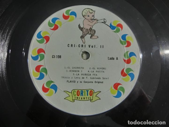 Discos de vinilo: Flavio &ndash; Cri Cri Vol. II - Foto 3