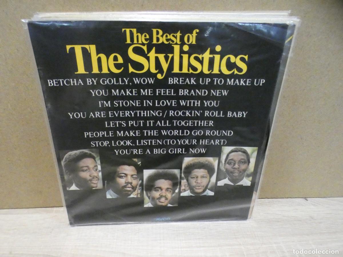 Vinyl records: cajj224 lp musica Negra Avco uk 60 bastante correcto Best of the Stylistics