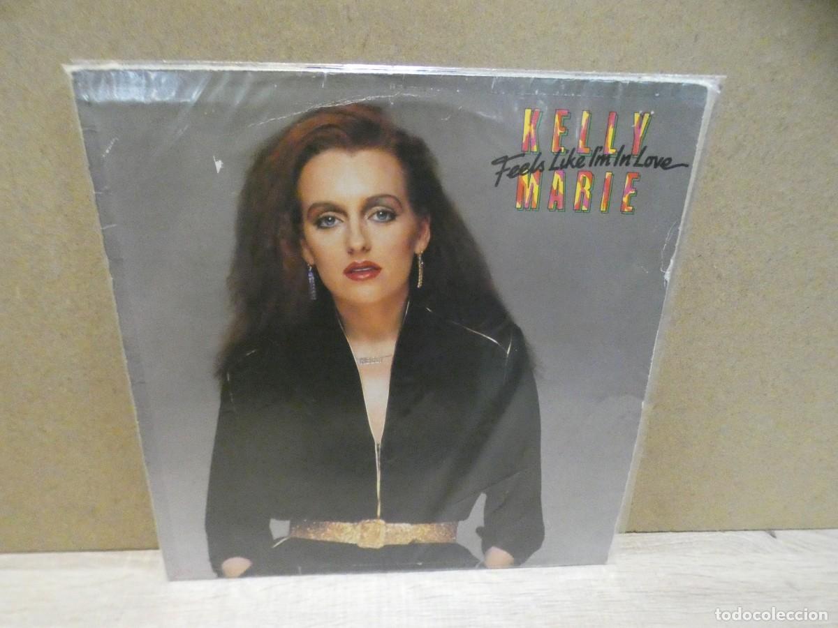 Vinyl records: cajj224 lp music negra Kelly Marie feels like I am lin love Calibre records 1978 buen estado