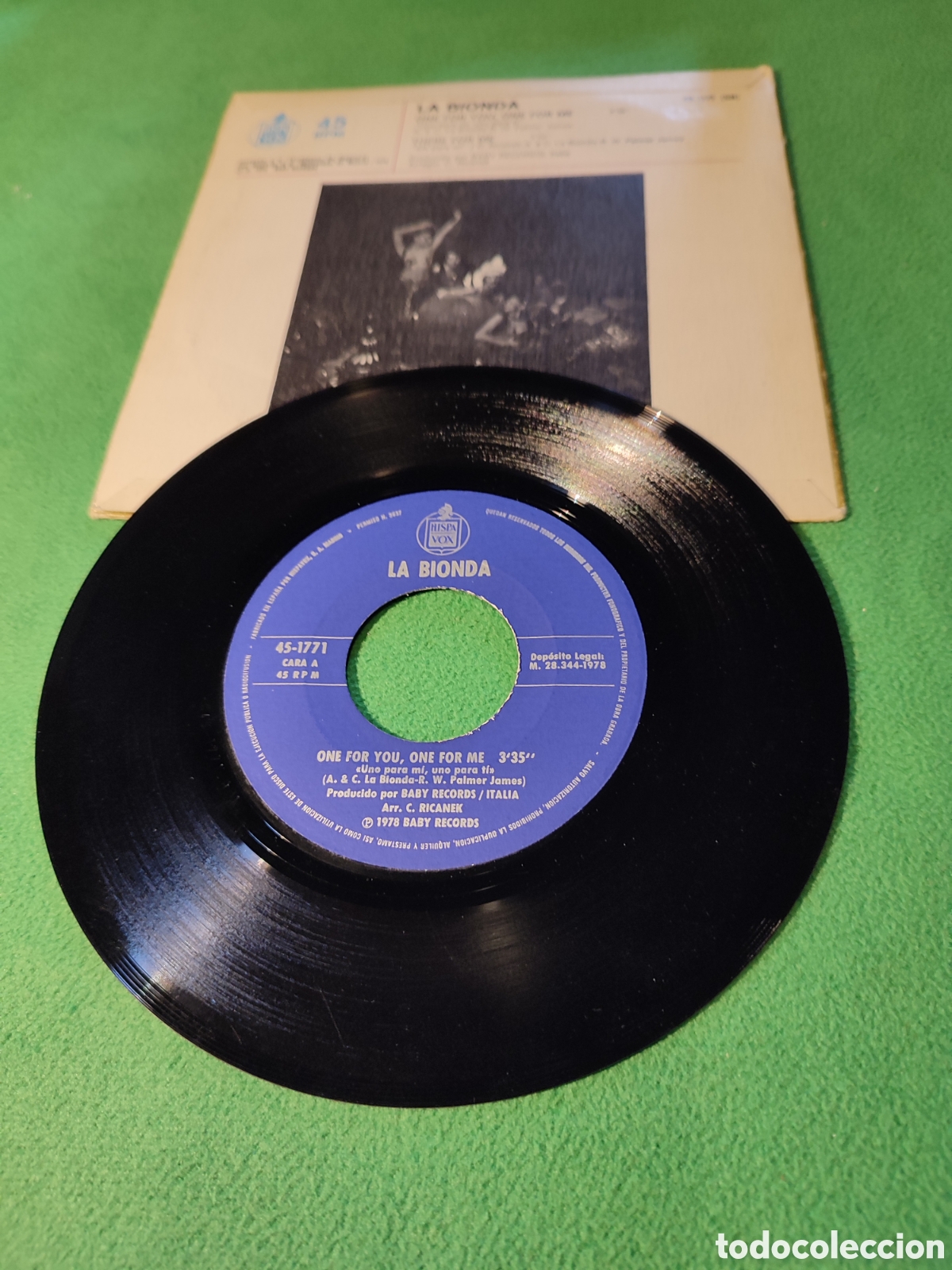 Discos de vinilo: La Bionda - One for you, one for me - Foto 2
