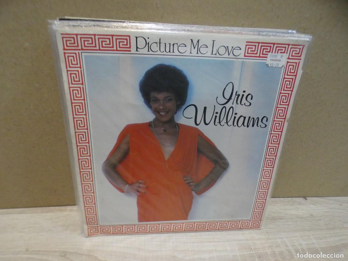 Disques de vinyle: cajj224 lp musica negra Iris willaims picture me love 1980 estado general correcto