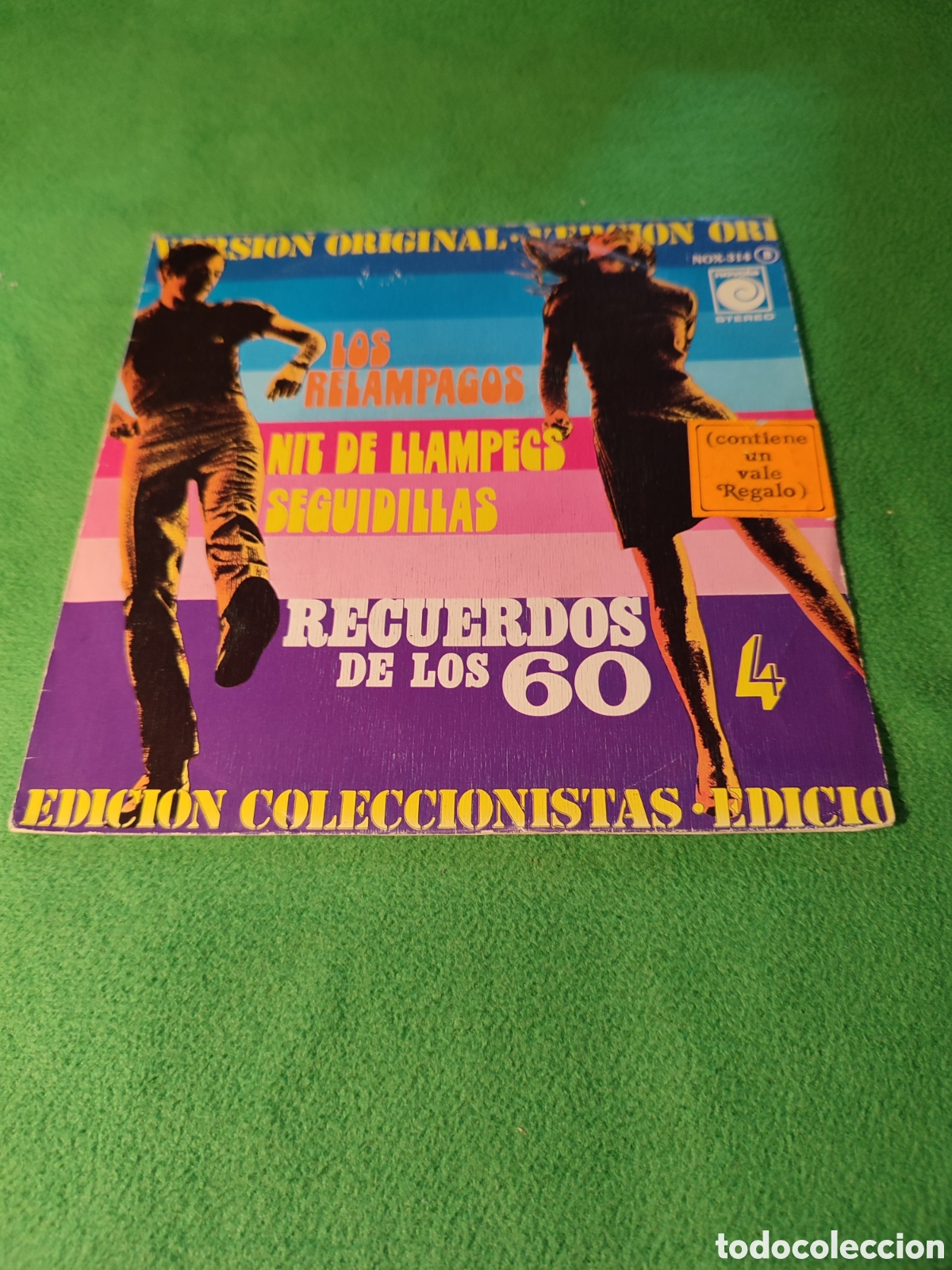 Discos de vinilo: Los Rel&aacute;mpagos - Nit de llampecs - Foto 1