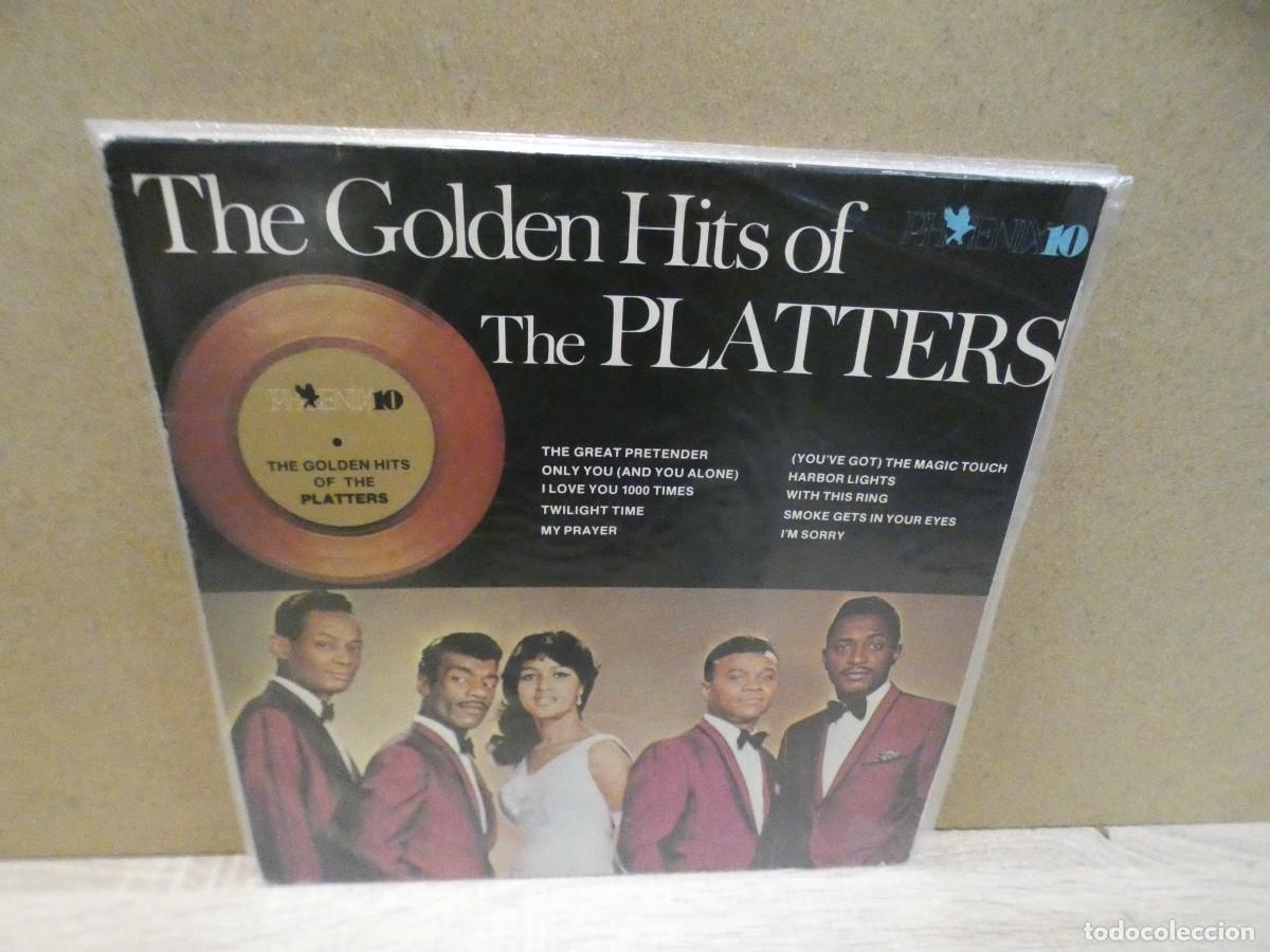 Disques de vinyle: cajj224 lp uk 70s the golden hits of the Platters, estado correcto