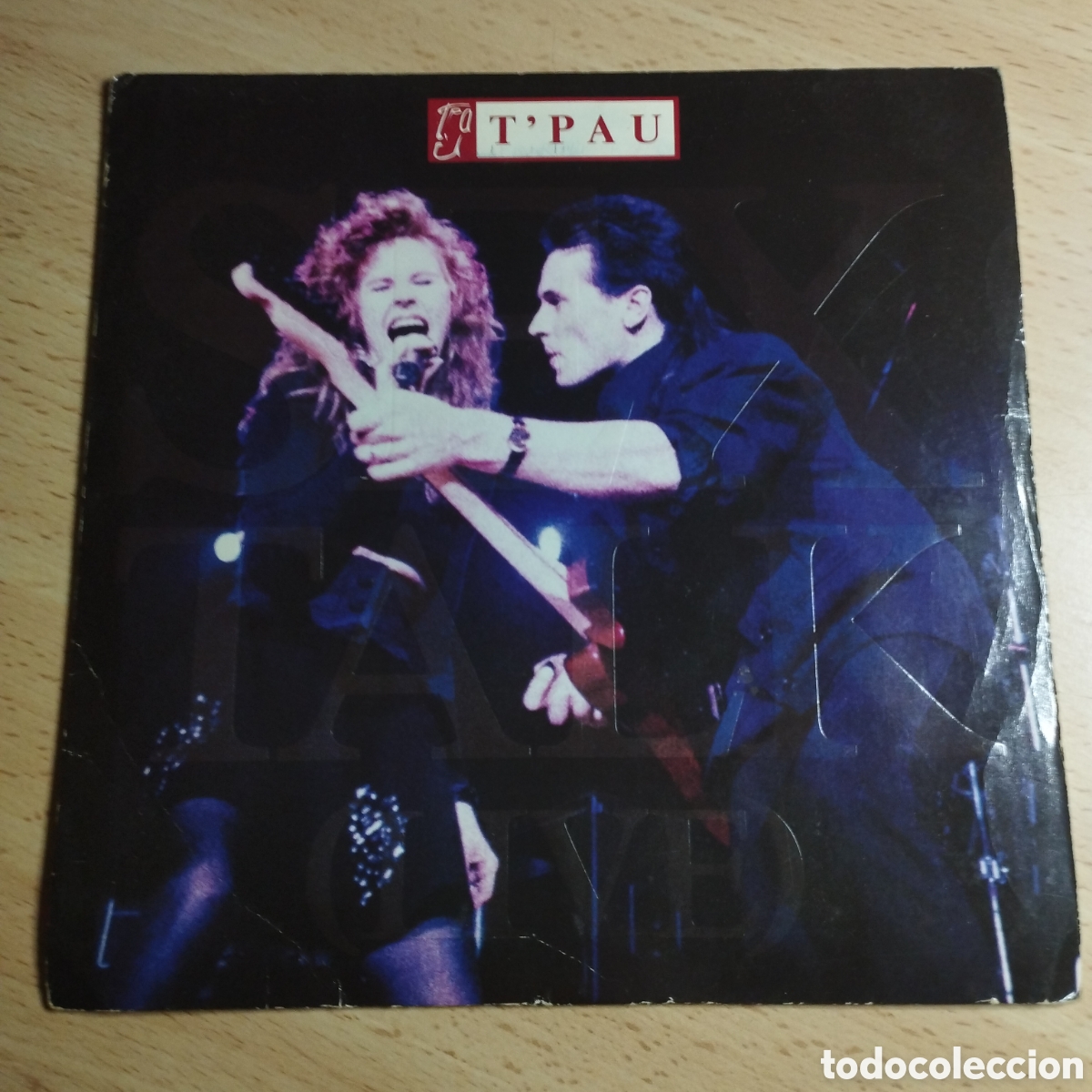 Discos de vinil: Single 7&rdquo; T'PAU 1988 Sexy Talk (live) + Monkey House ( live)