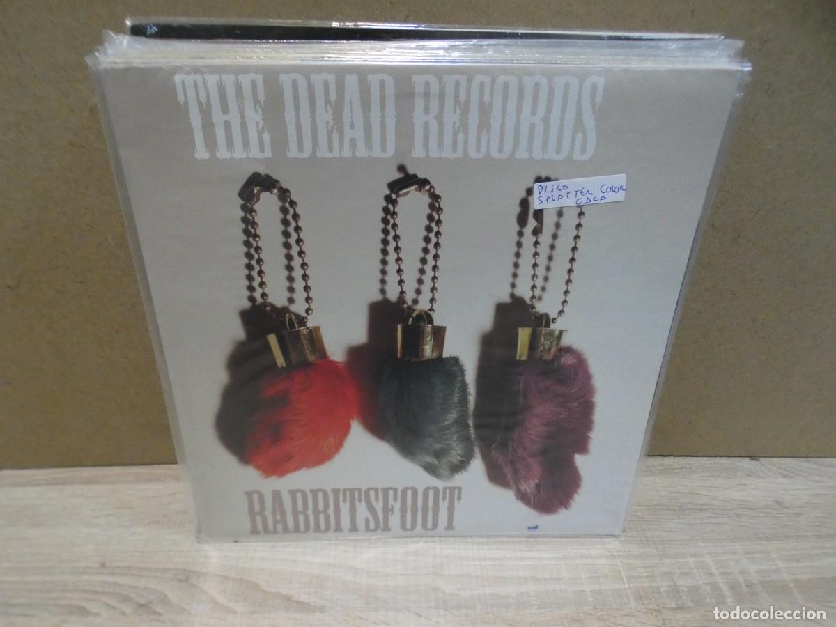 Disques de vinyle: lott225 Lp The dead Records Bartisfoot Vinilo Splatter, buen estado todo