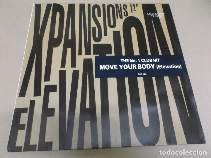 Discos de vinilo: XPANSIONS (MX) MOVE YOUR BODY (ELEVATION) (3 TRACKS) A&Ntilde;O &ndash; 1990 - Foto 1