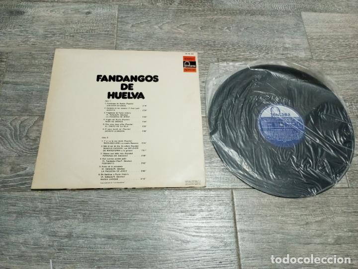 Discos de vinilo: Disco vinilo Fandangos de huelva - Foto 4