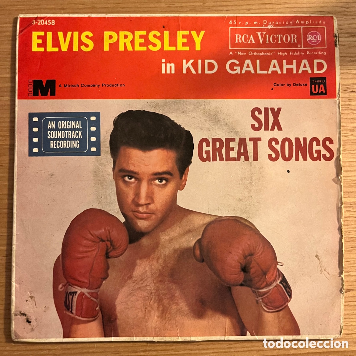 Discos de vinilo: Elvis Presley in Kid Galahad - single - Foto 1