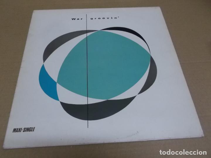 Discos de vinilo: WAR (MX) GROOVIN&rsquo; (3 TRACKS) A&Ntilde;O &ndash; 1985 - Foto 1