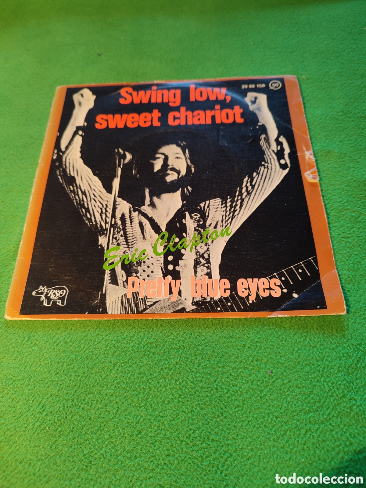 Discos de vinilo: Eric Clapton - Swing low Sweet chariot - Foto 1