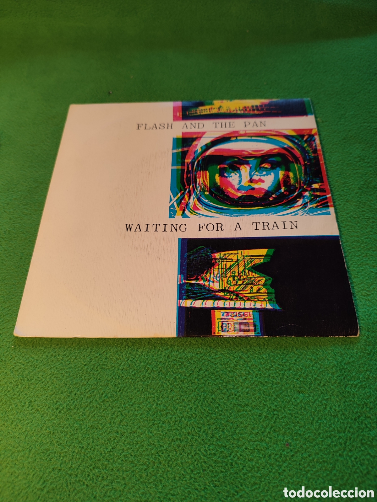 Discos de vinilo: Flash and The Pan - Waiting for a train - Foto 1
