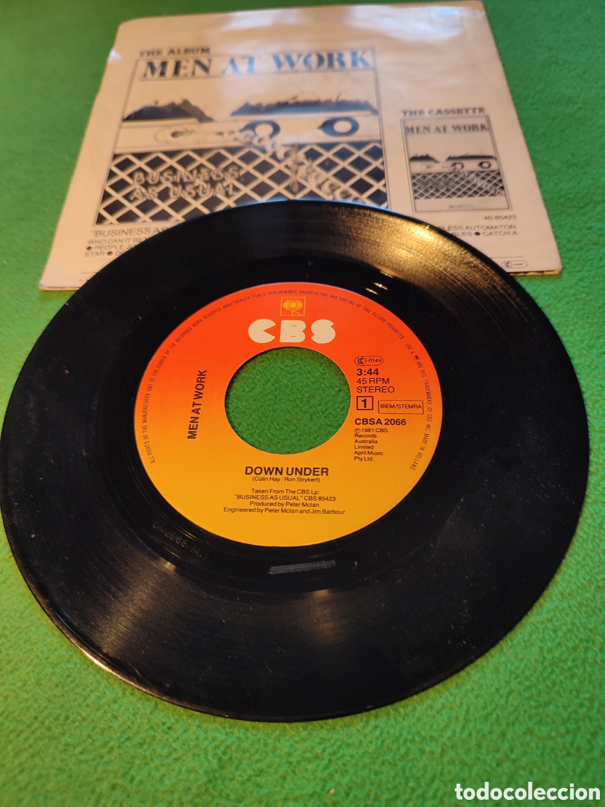 Discos de vinilo: Men At Work - Down under - Foto 2