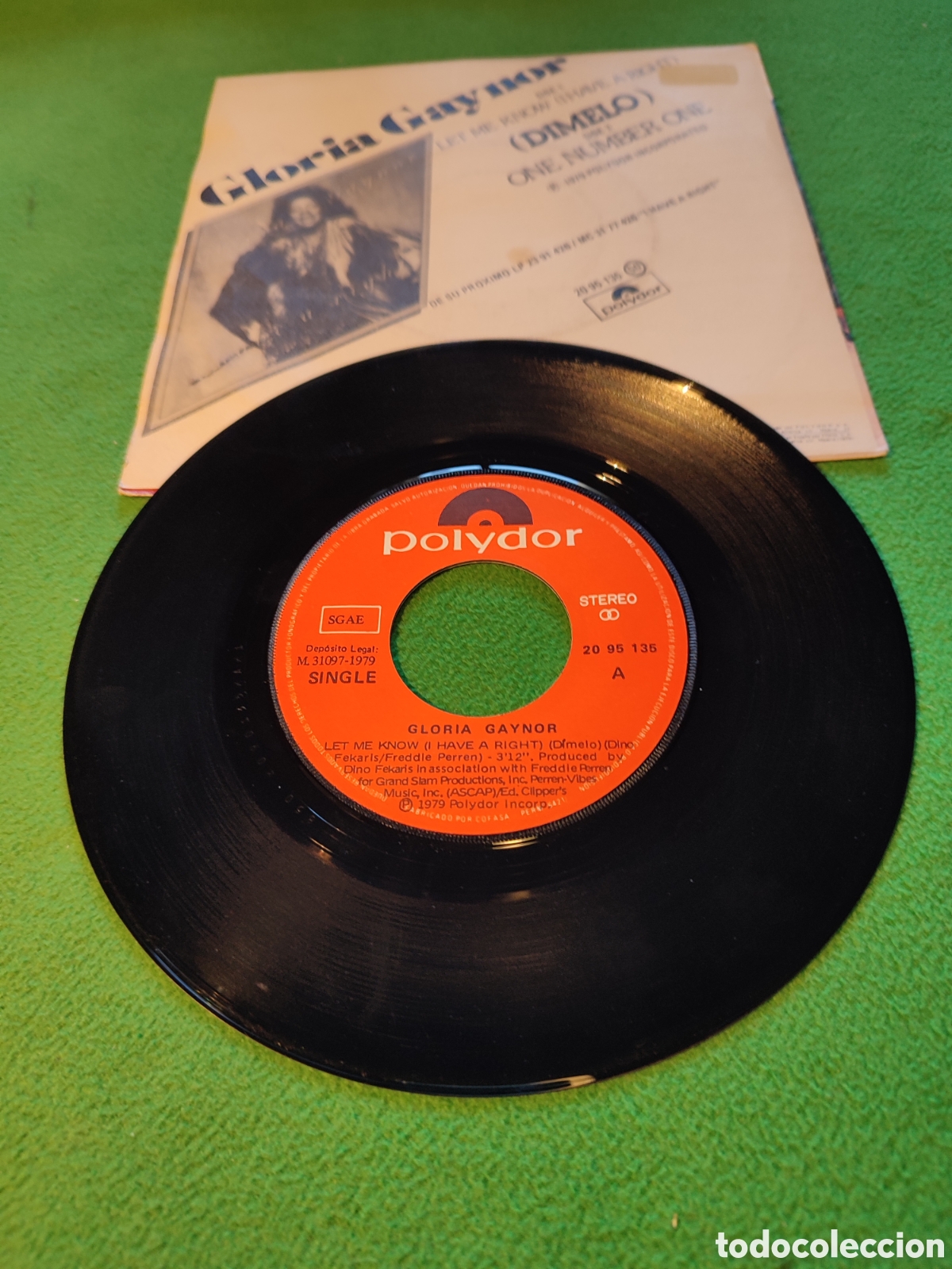 Discos de vinilo: Gloria Gaynor - Dimelo - Foto 2