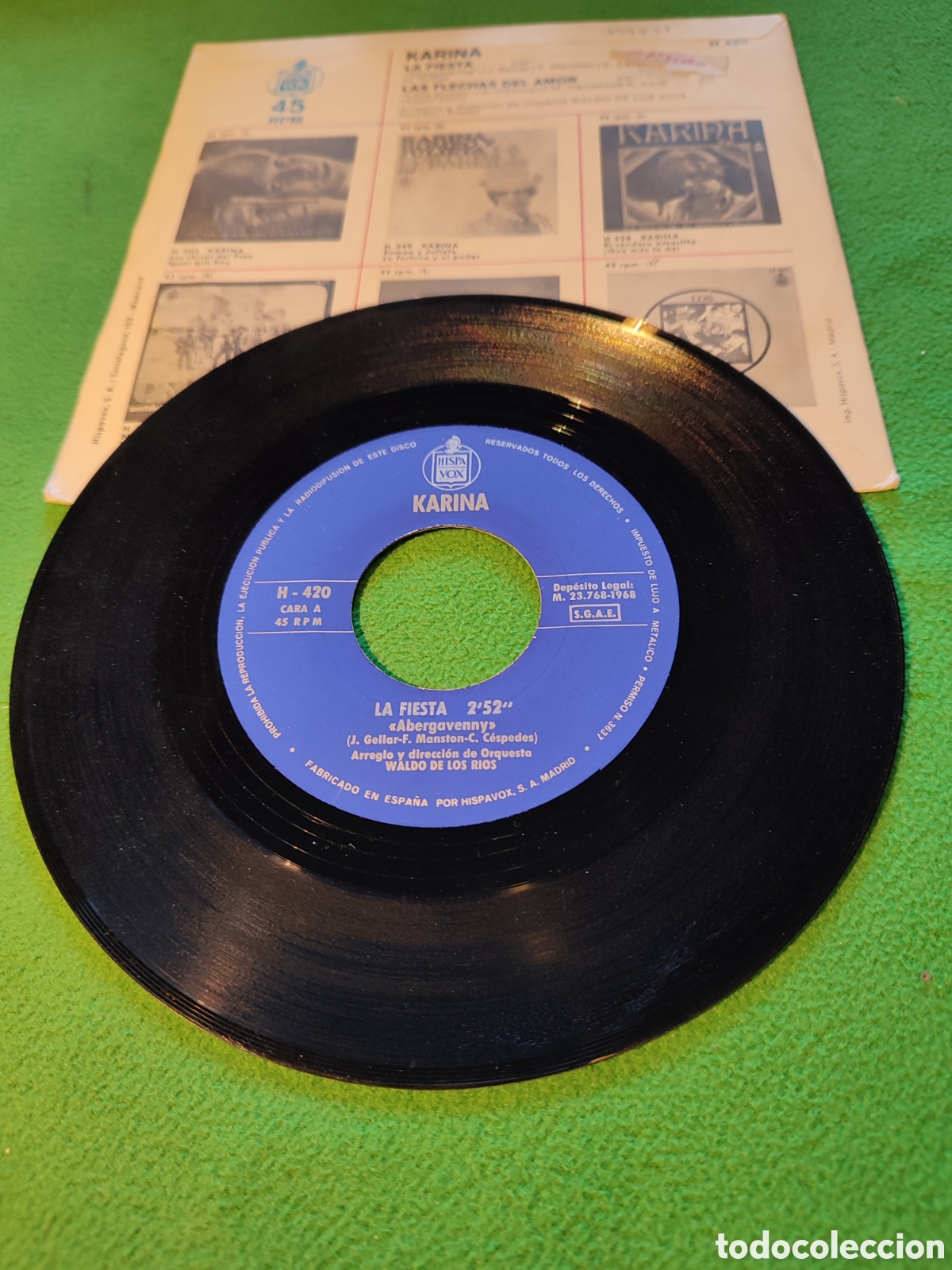 Discos de vinilo: Karina - Las flechas del amor - Foto 2