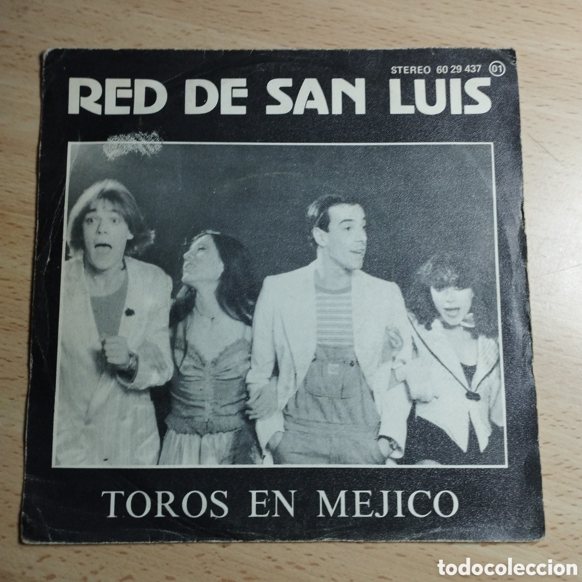 Discos de vinilo: Single 7&rdquo; Red de San Luis 1979 Toros en M&eacute;jico + Jonathan. - Foto 1