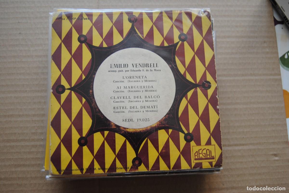 Discos de vinilo: v.- emilio vendrell.loreneta ai marguerida. regal ep. - Foto 1