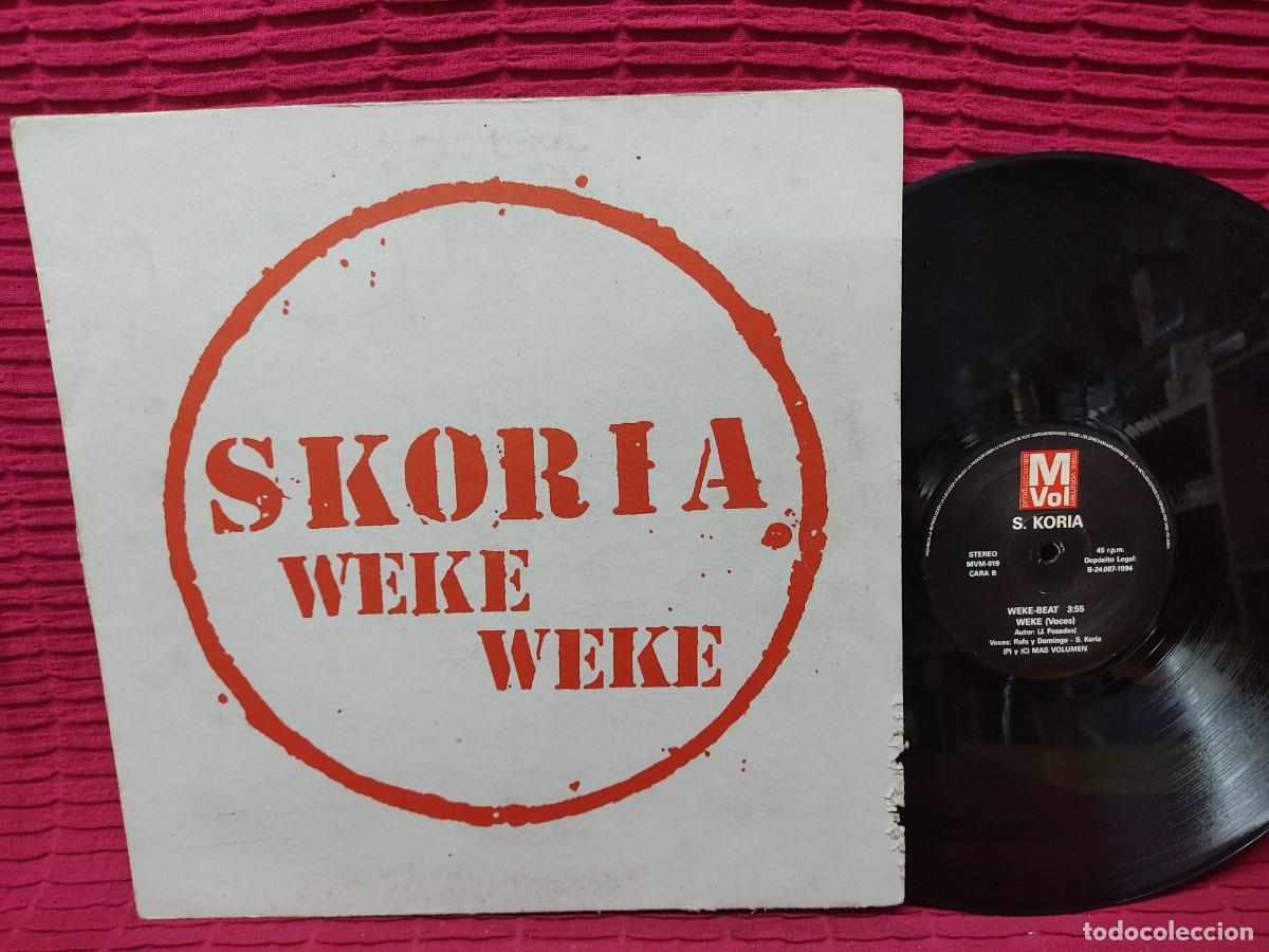 Discos de vinilo: MAXISINGLE SKORIA WEKE WEKE - Foto 1