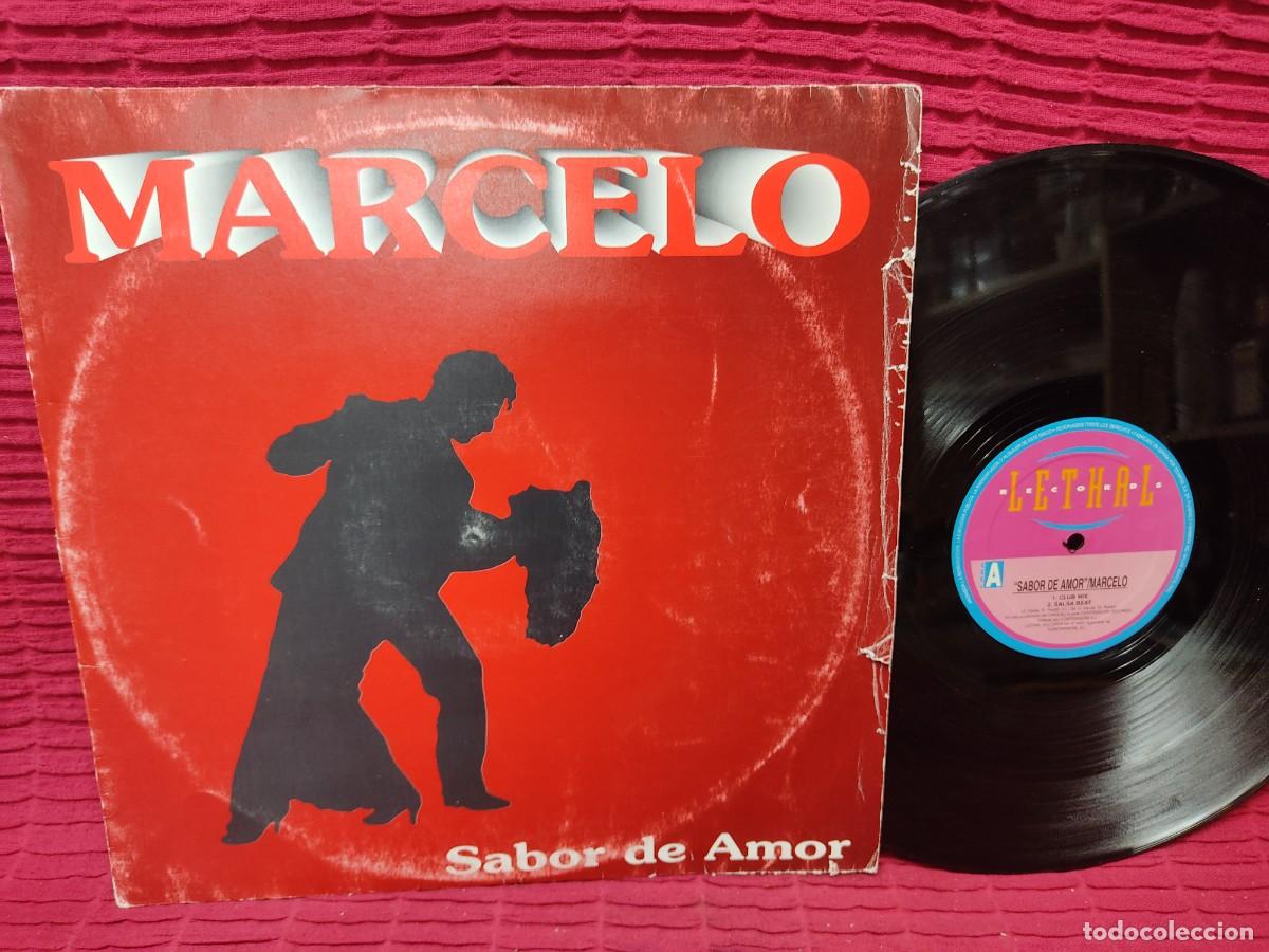 Discos de vinilo: MARCELO - Sabor de Amor. Maxi Single,MARCELO SABOR DE AMOR - Foto 1