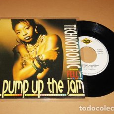 Discos de vinilo: TECHNOTRONIC - PUMP UP THE JAM - SINGLE - 1989 - FEAT. FELLY - MAX MUSIC-SPAIN