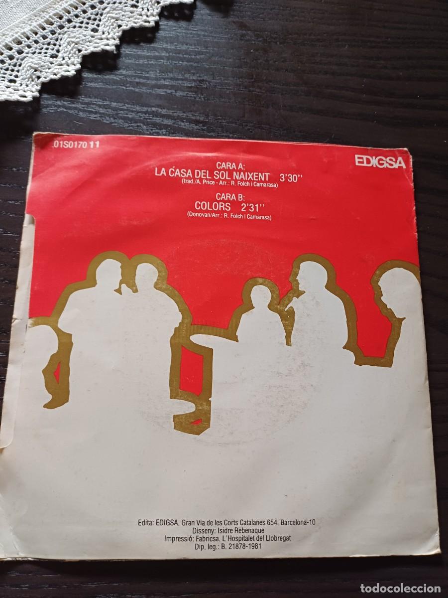 Discos de vinilo: Els Dracs la casa del sol naixent colors - Foto 2