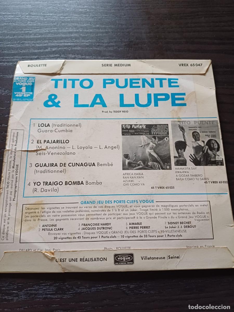 Discos de vinilo: Tito Puente & La Lupe.single vinilo - Foto 2