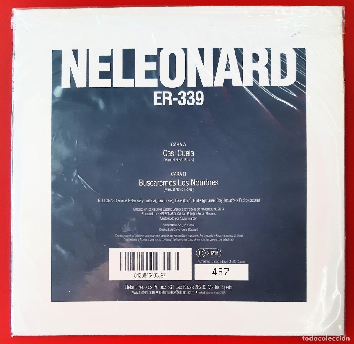 Discos de vinilo: NELEONARD - CASI CUELA 7&rdquo; - Foto 2