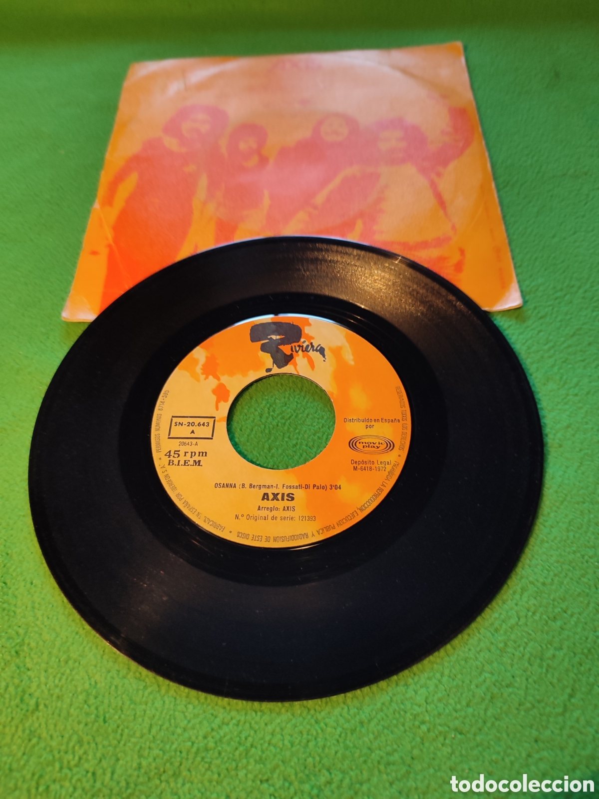Discos de vinilo: Axis - Osanna - Foto 2