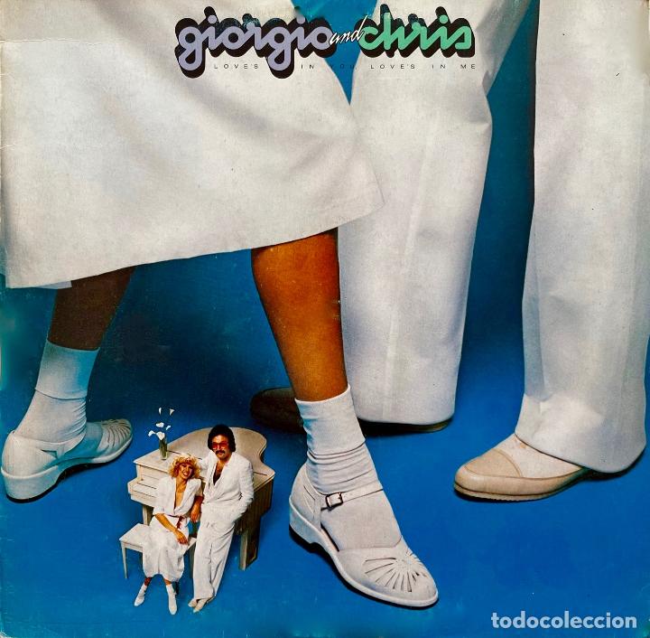Discos de vinilo: GIORGIO MORODER, GIORGIO AND CHRIS. LP ORIGINAL ESPA&Ntilde;A 1978 - Foto 1