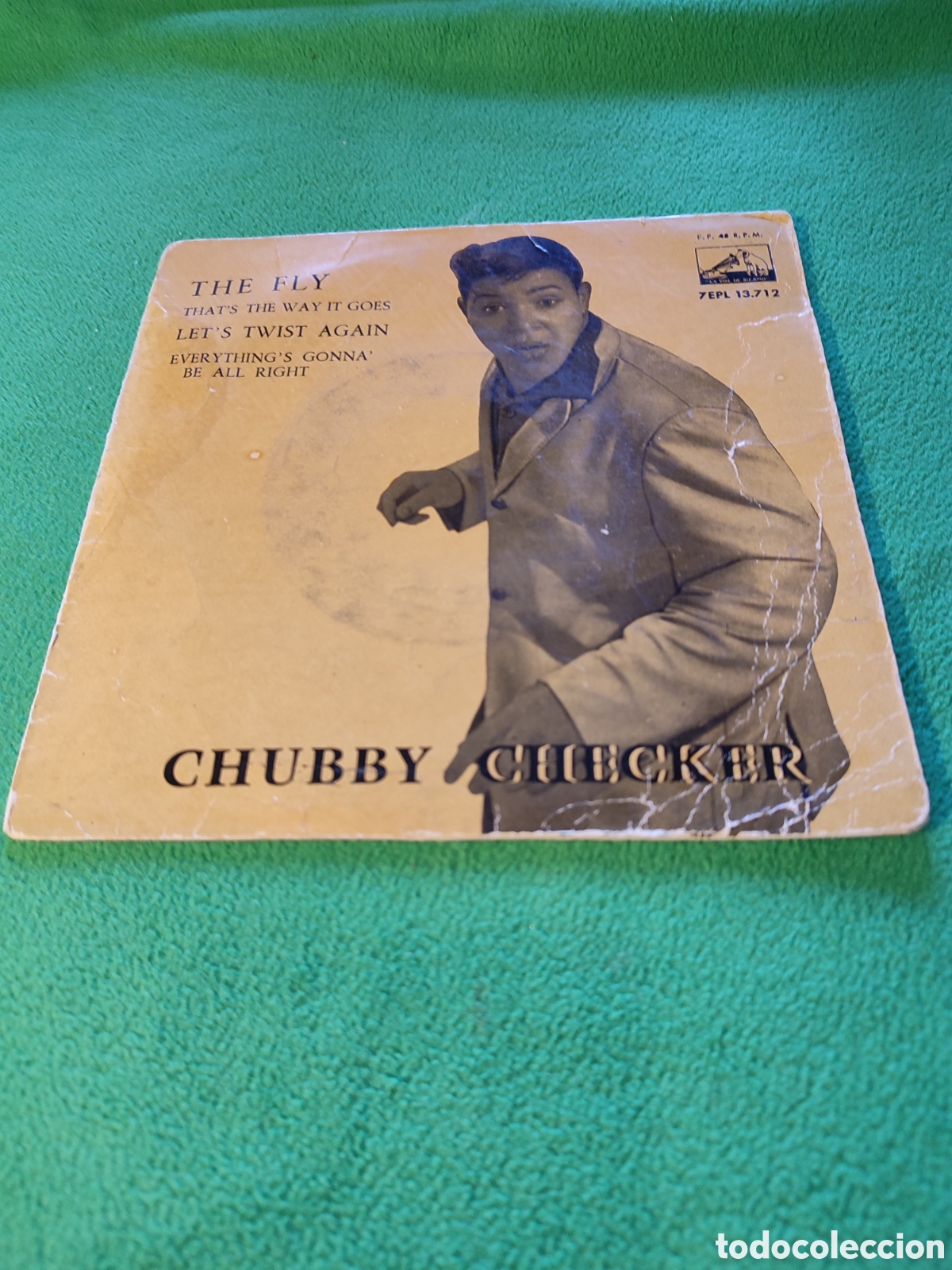 Discos de vinilo: Chubby Checker - The Fly + 3 - Foto 1