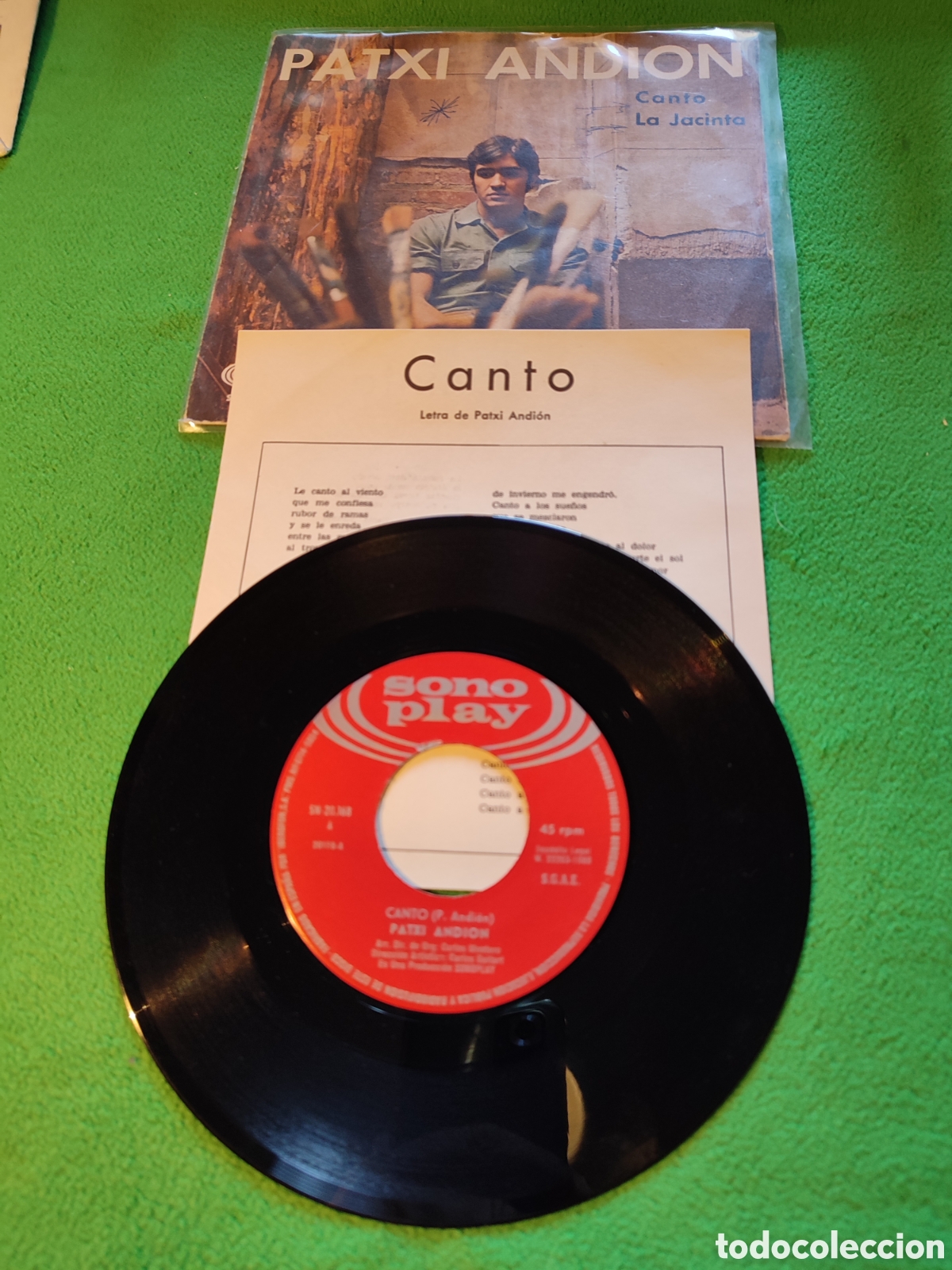 Discos de vinilo: Patxi Andion - Canto - Foto 1