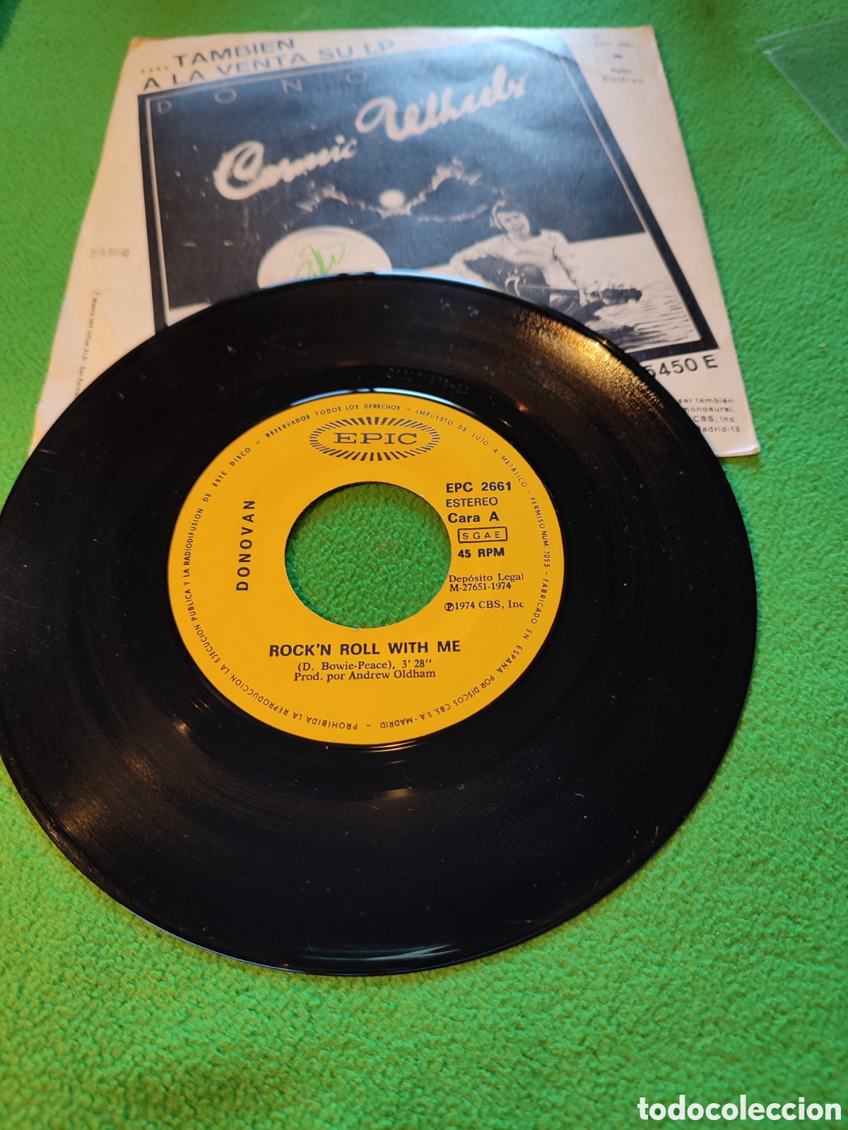 Discos de vinilo: Donovan - Rockn Roll with me - Foto 2