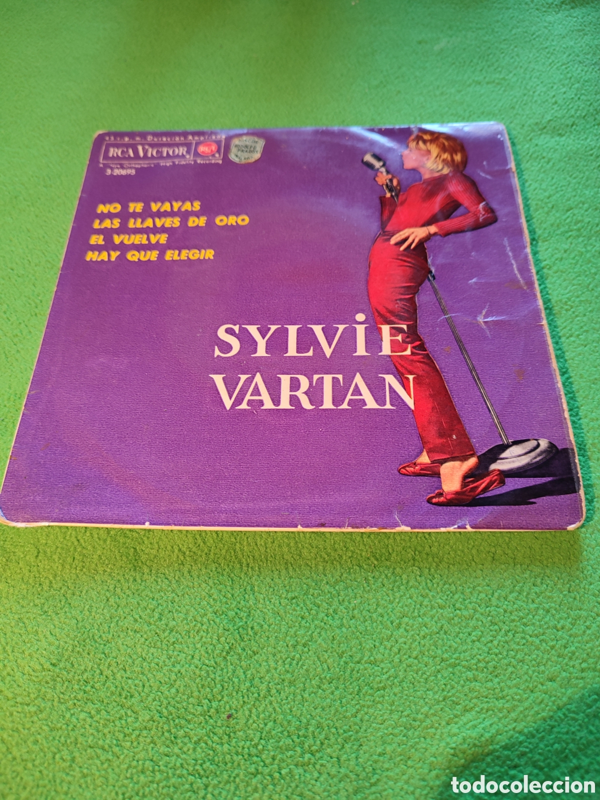 Discos de vinilo: Sylvie Vartan - No te vayas + 3 - Foto 1
