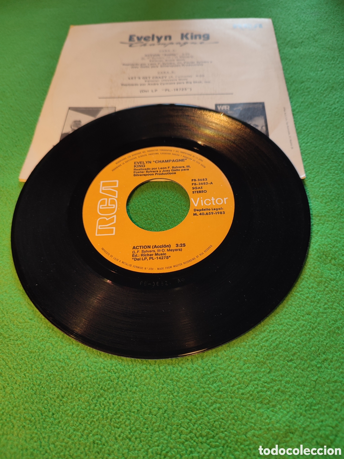 Discos de vinilo: Evelyn King Champagne - Action - Foto 2