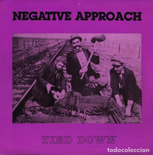 Discos de vinilo: Negative Approach &lrm;&ndash; Tied Down - LP - Original (Touch And Go 2003) - Incluye Insert - Foto 1