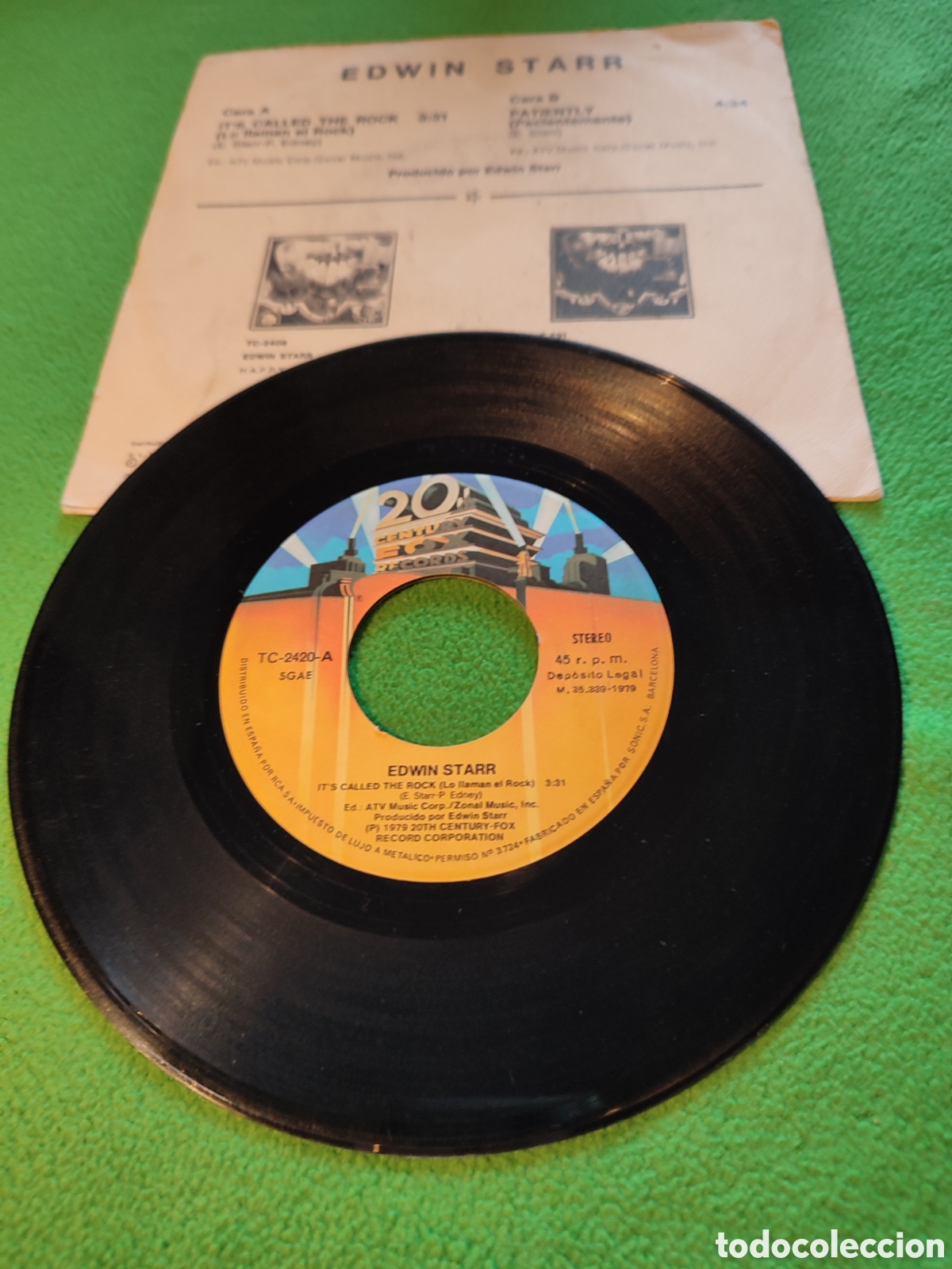 Discos de vinilo: Edwin Starr - Its called the Rock - Foto 2