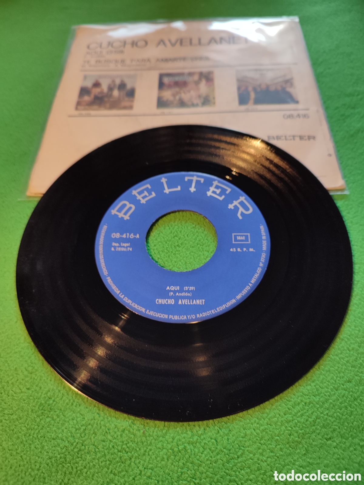 Discos de vinilo: Chucho Avellanet - Aqui - Foto 2