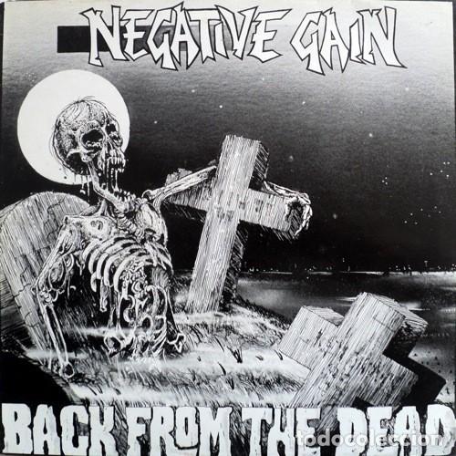 Discos de vinilo: Negative Gain &lrm;&ndash; Back From The Dead - LP - NO Insert - Pusmort Records (1988) - Foto 1