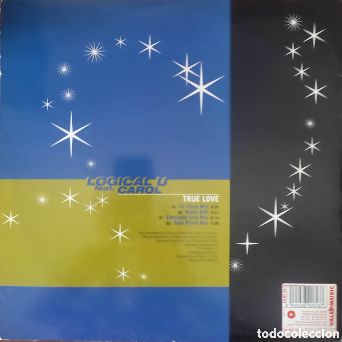 Discos de vinilo: Logical U Feat. Carol &lrm;&ndash; True Love - Foto 2