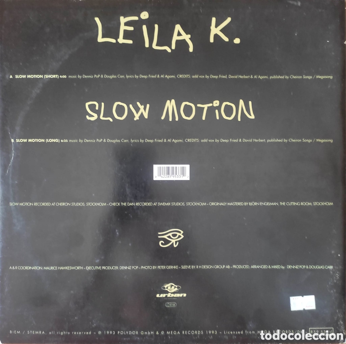 Discos de vinilo: Leila K. - Slow Motion (12&rdquo;) - Foto 2