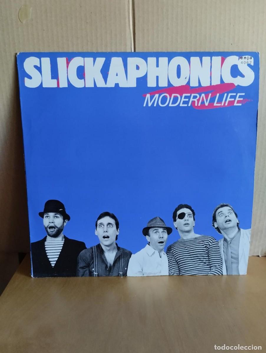 Discos de vinilo: SLICKAPHONICS --- MODERN LIFE - Foto 1