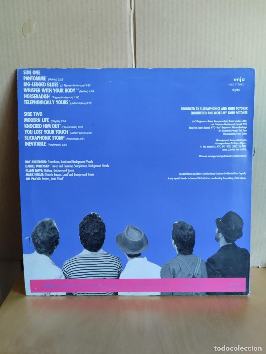 Discos de vinilo: SLICKAPHONICS --- MODERN LIFE - Foto 2