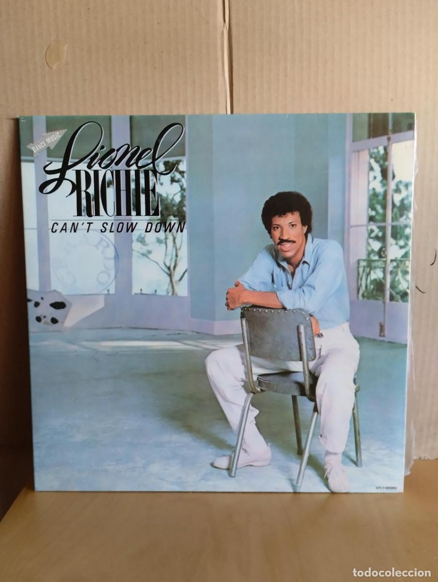 Discos de vinilo: LIONEL RICHIE ---- CAN&acute;T SLOW DOWN - Foto 1