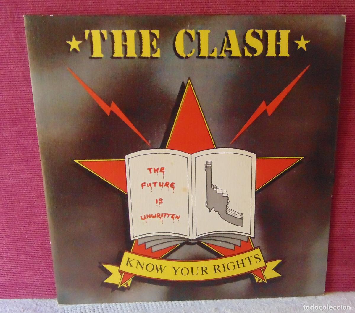 Discos de vinilo: THE CLASH &ndash; Know Your Rights - SINGLE 1982 - Foto 1
