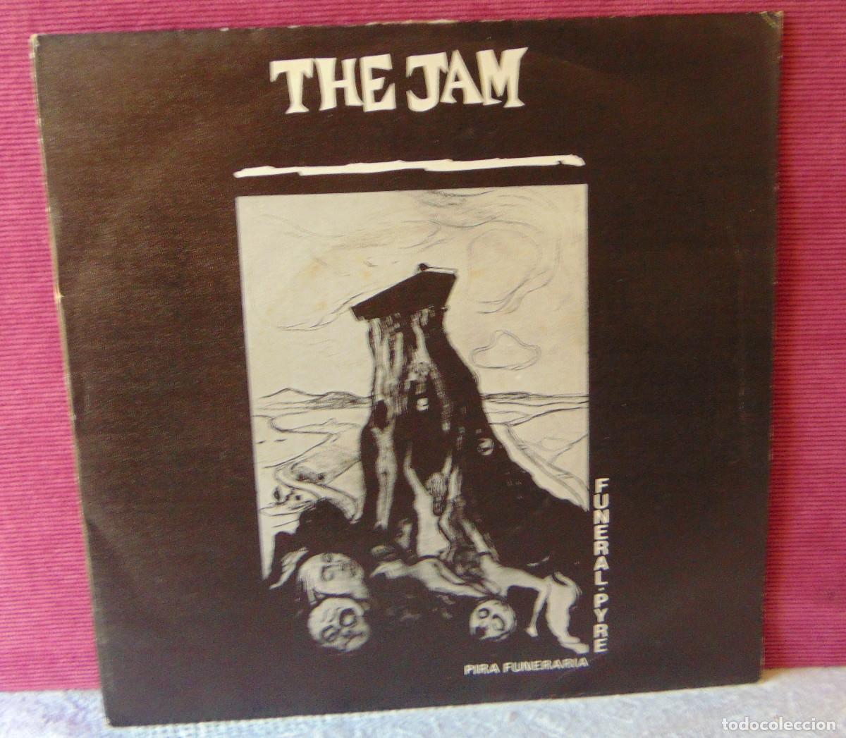 Discos de vinilo: THE JAM &lrm;&ndash; Funeral Pyre - SINGLE ESPA&Ntilde;OL 1981 - Foto 1