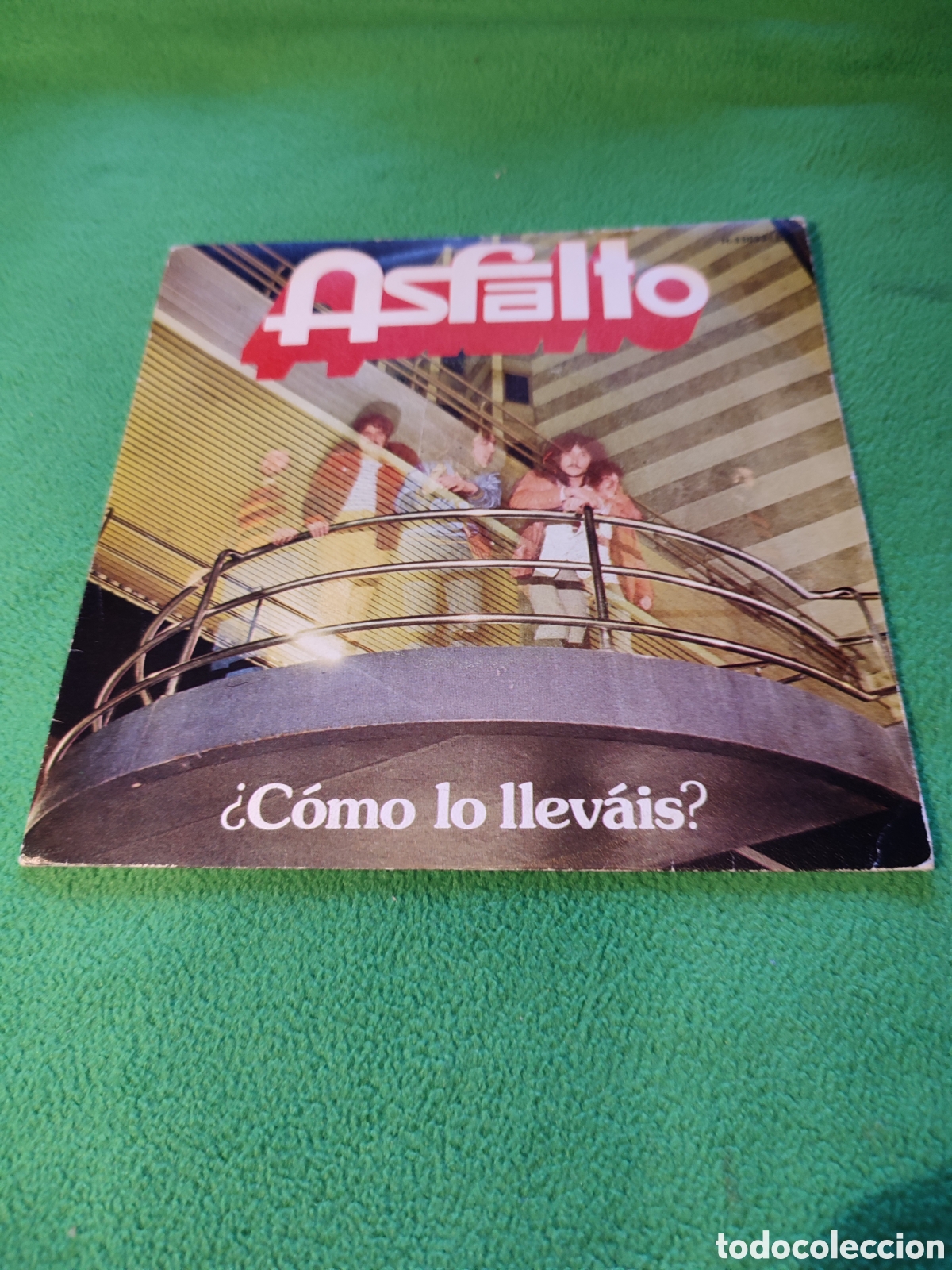 Discos de vinilo: Asfalto - Como lo llev&aacute;is? Vinilo single - Foto 1