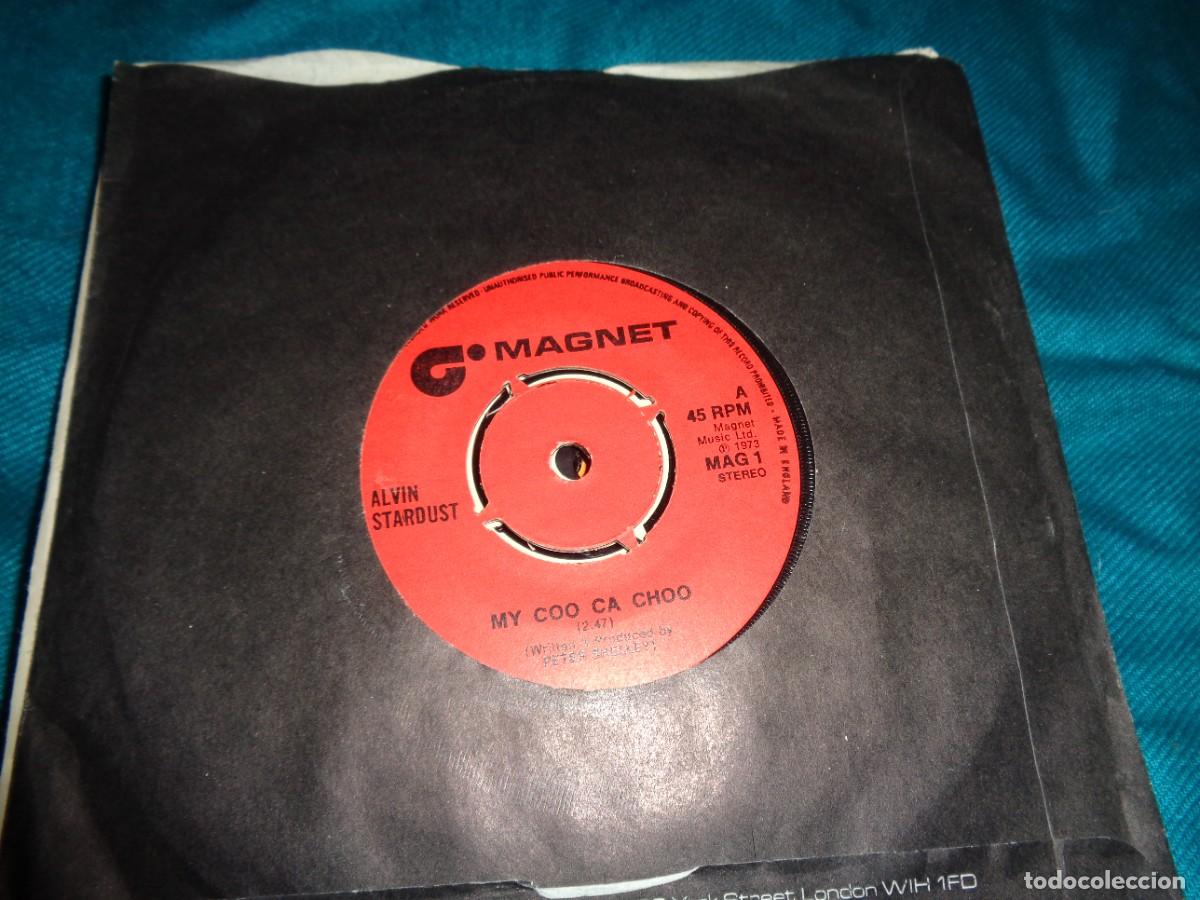 Discos de vinilo: ALVIN STARDUST. MY COO CA CHOO / PULL TOGETHER. MAGNET, 1973. EDC. UK. GENERIC. IMPECABLE(#) - Foto 1