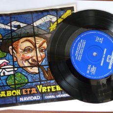 Discos de vinilo: SINGLE-GABON ETA URTEBERRI ·NAVIDAD Y AÑO NUEVO-CORAL USANDIZAGA