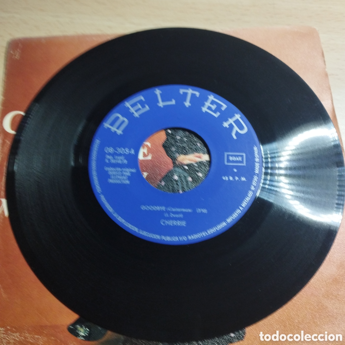 Discos de vinilo: Single 7&rdquo; Cherrie 1973 Goodbye + A day Will Come. - Foto 4